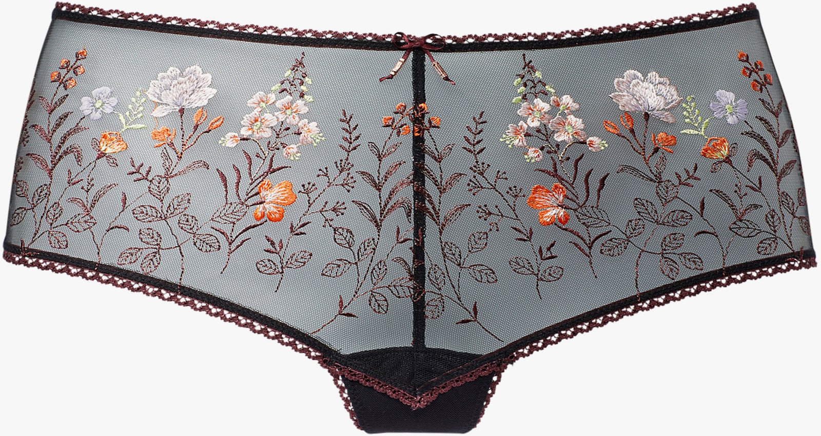 LASCANA Tanga - noir-multicolore