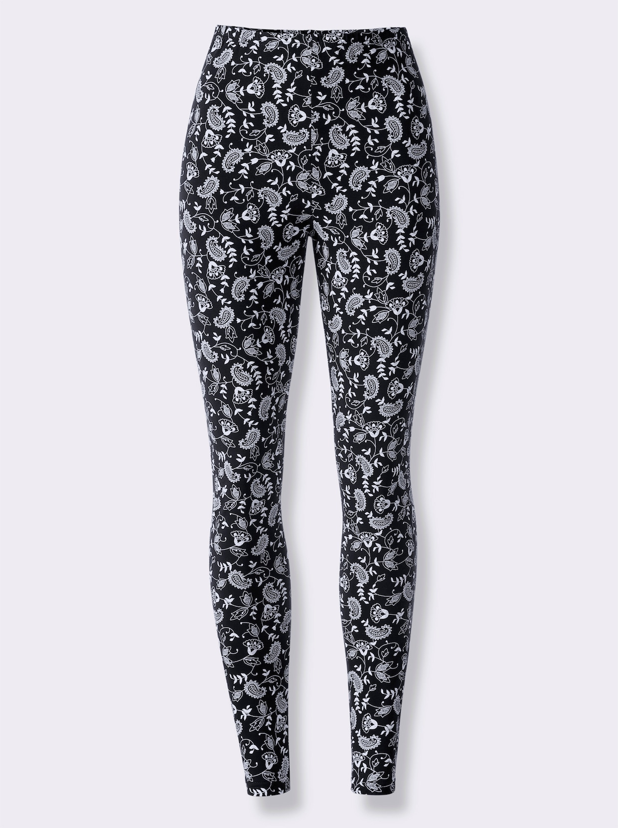 Legging - noir + noir imprimé