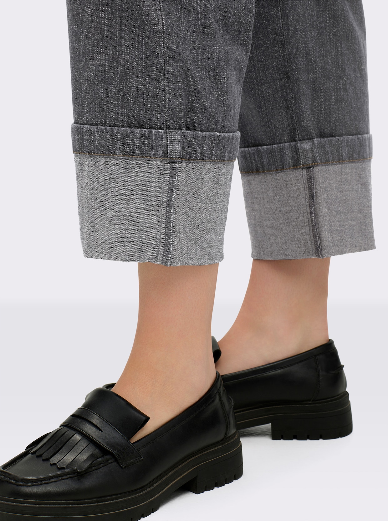 sheego 7/8-Jeans - grey-denim