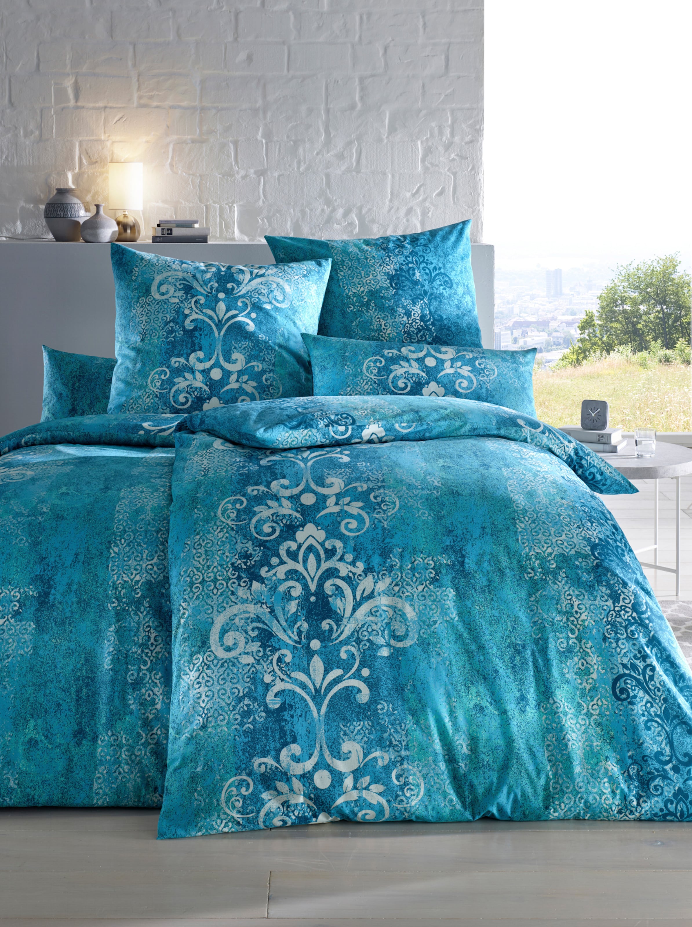 Heine Home Bedtextiel In Turquoise | Heine