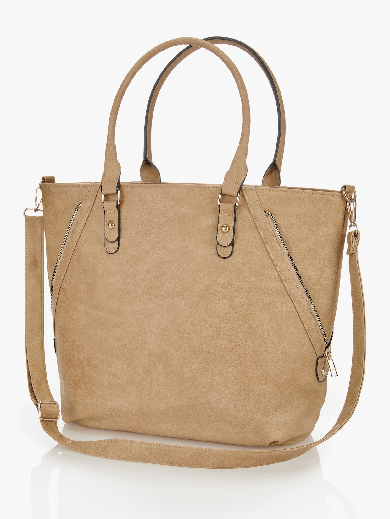 Handtasche - beige