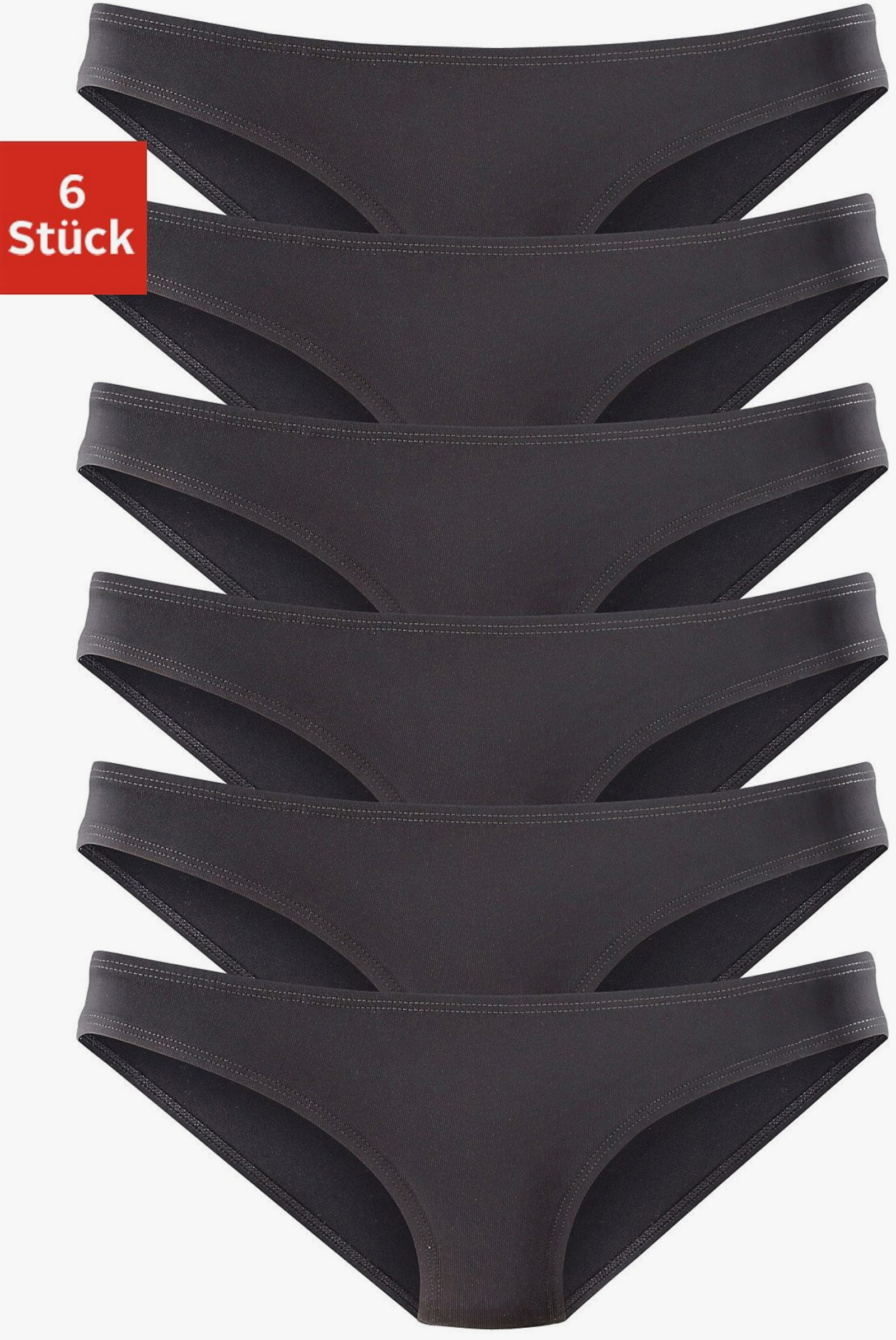 vivance active Bikinislip - schwarz