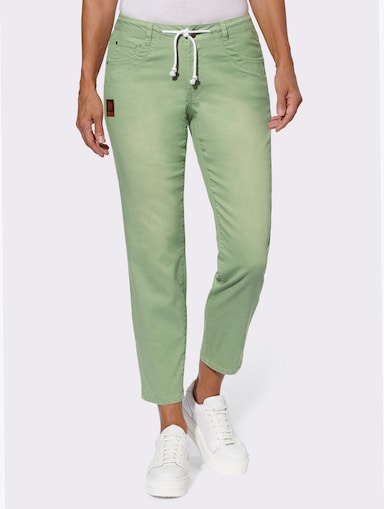 5-Pocket-Jeans - eucalyptus