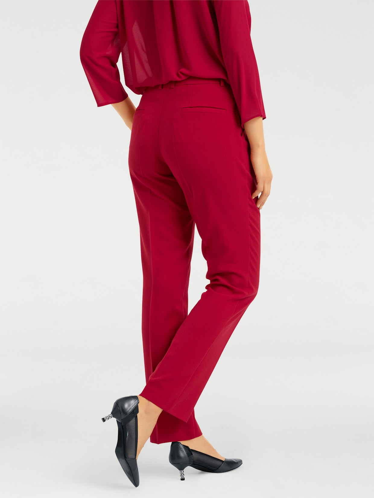 heine Tailleur pantalon - rouge