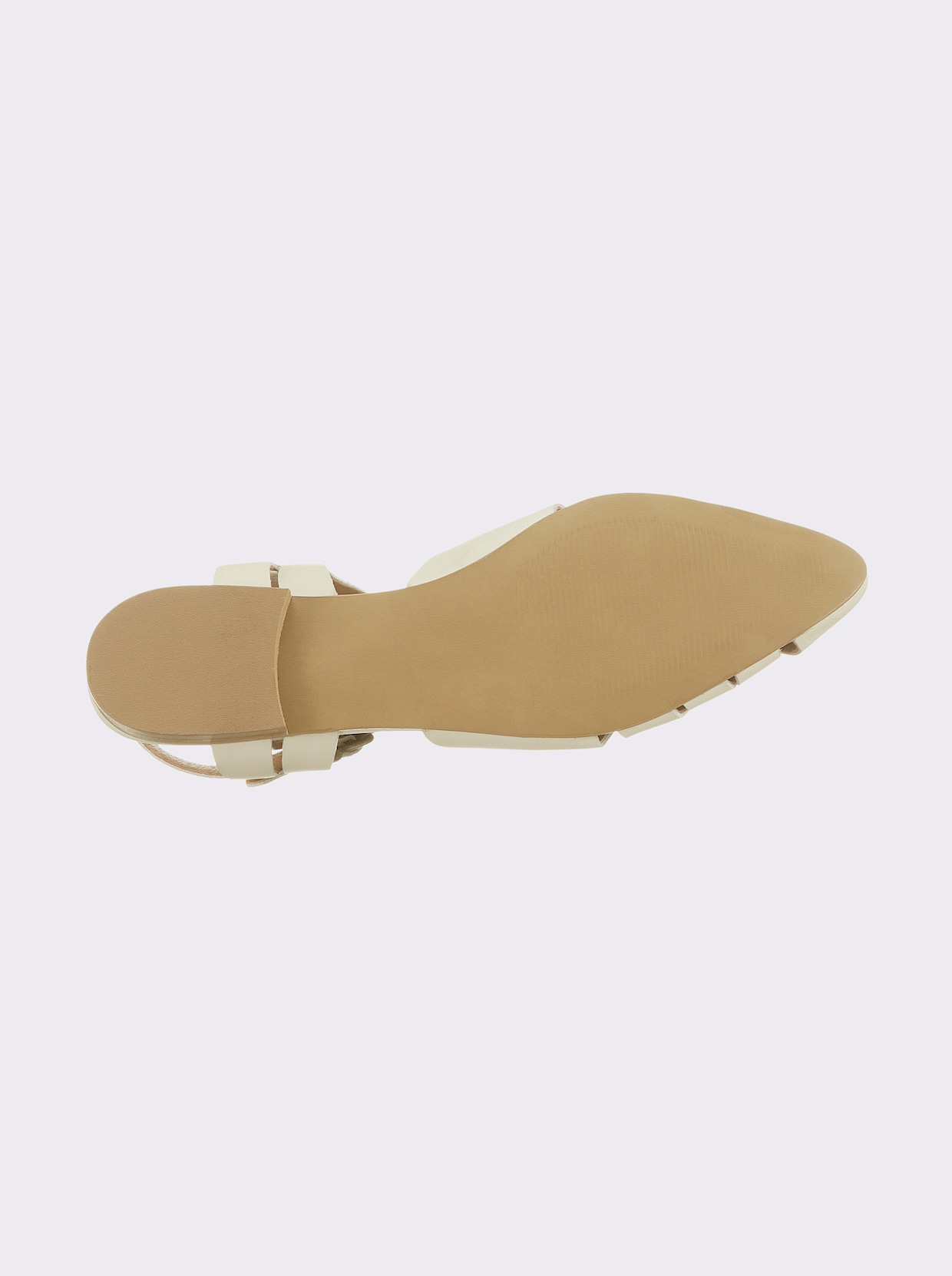 heine slipper - ecru