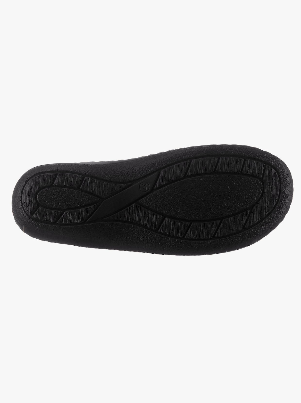 Belvida slippers - taupe geprint