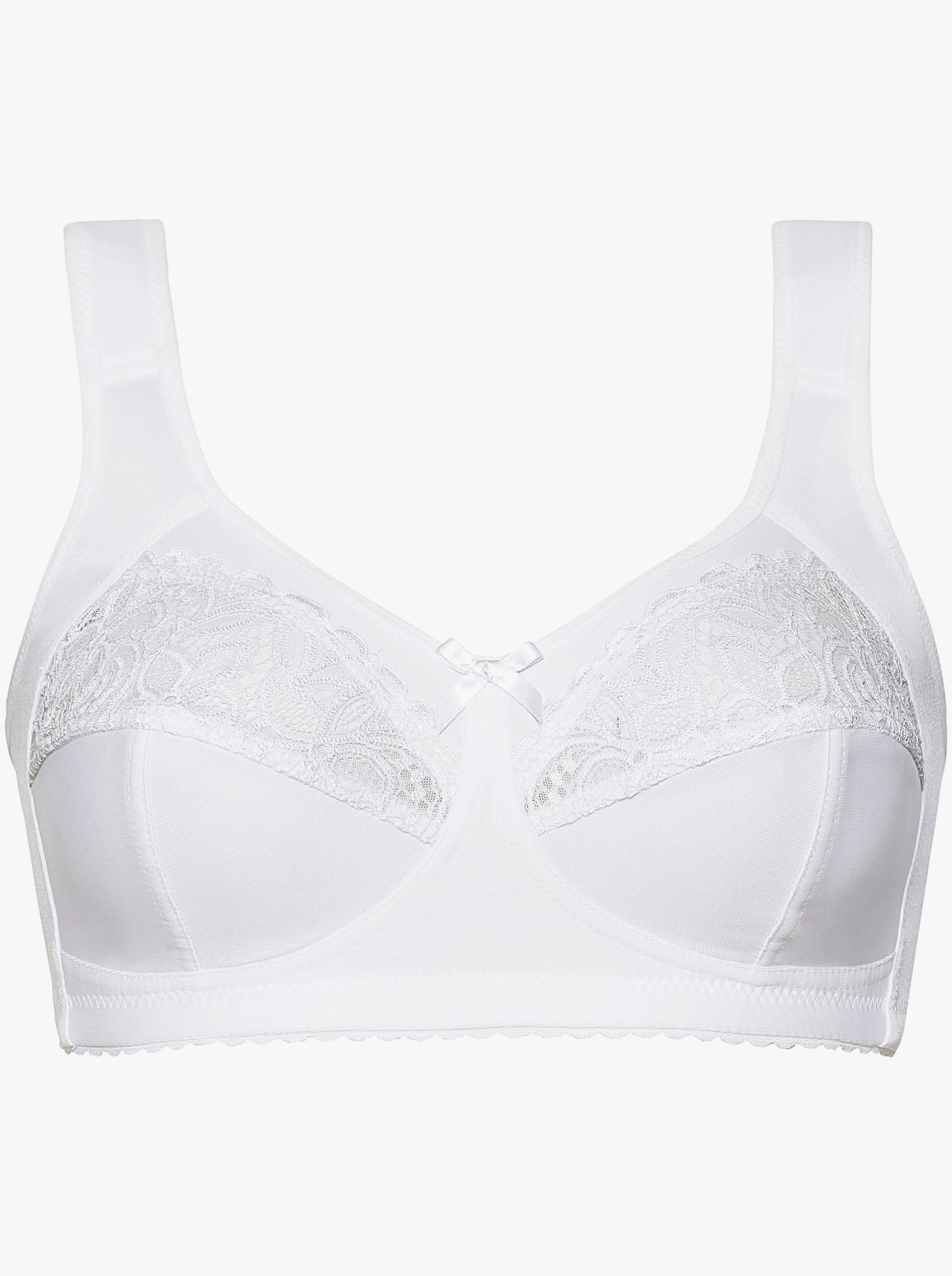 wäschepur Odľ. podprsenka b. kostíc, vatované ramienka - biela