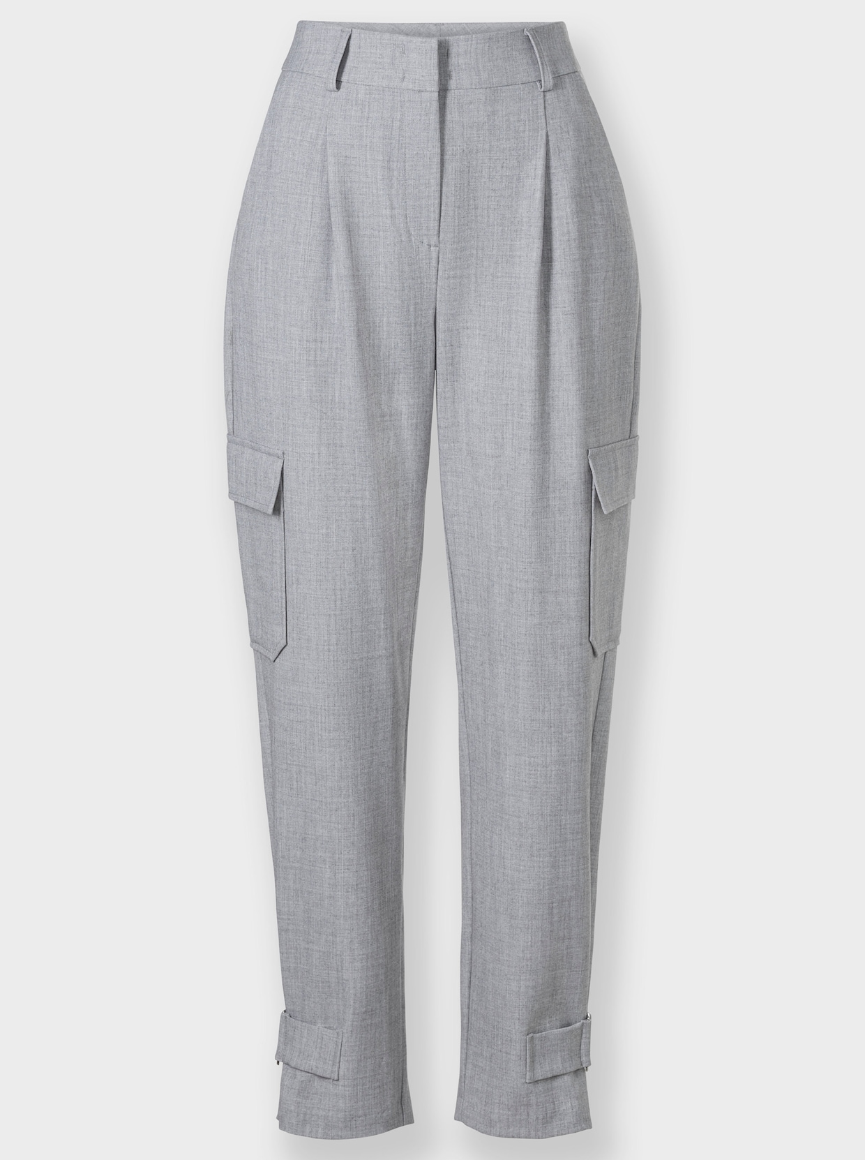 heine Tailleur pantalon - gris pierre chiné