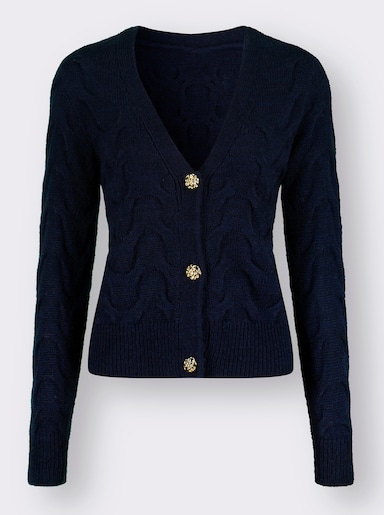 Strickjacke - marine