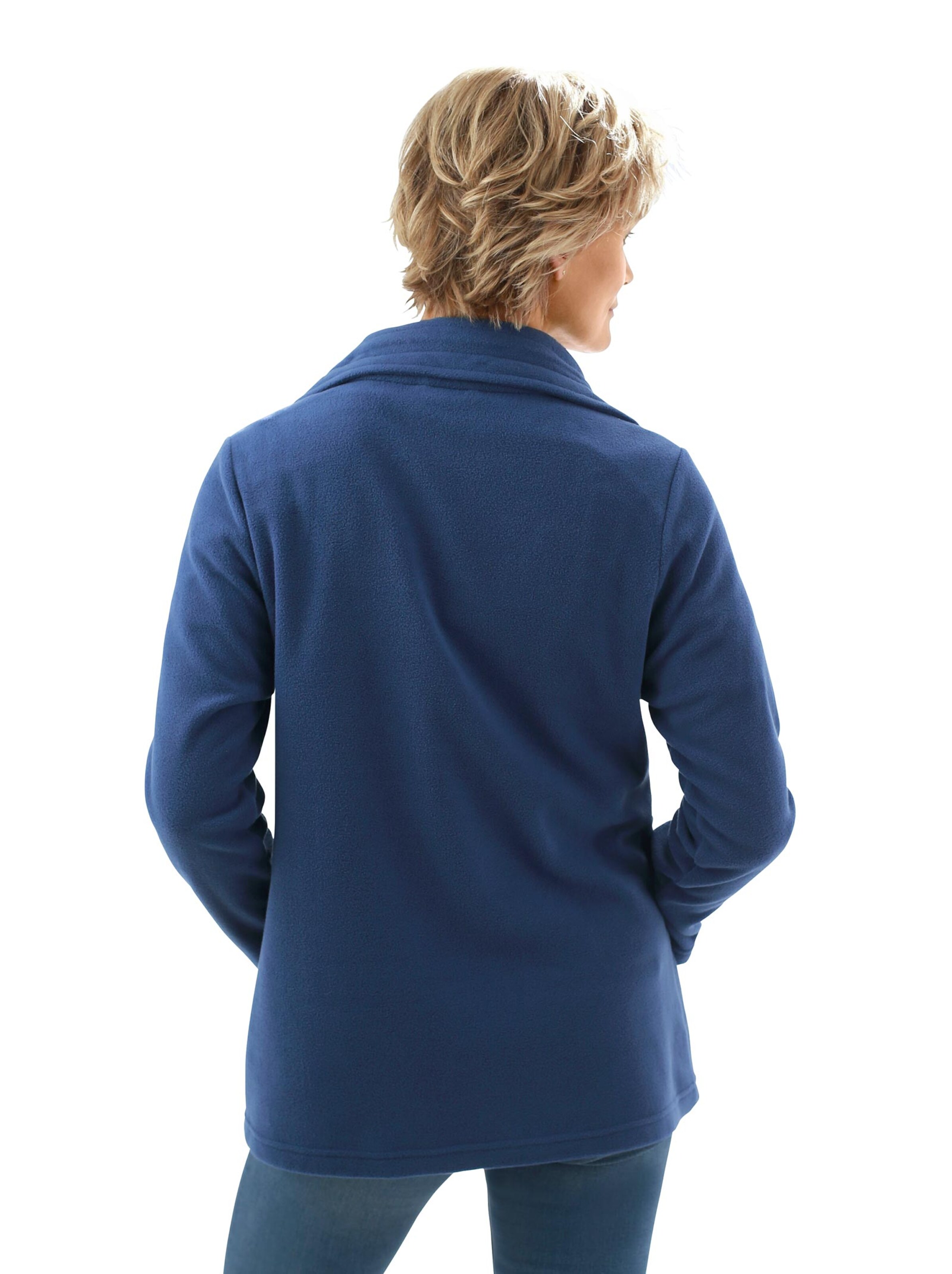 Fleece-Jacke - marine