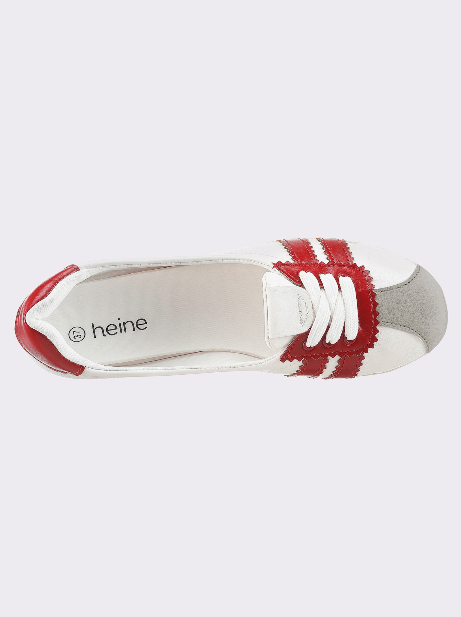 heine Ballerina - weiß-rot