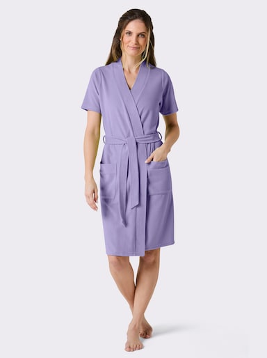 feel good Bademantel - lavendel