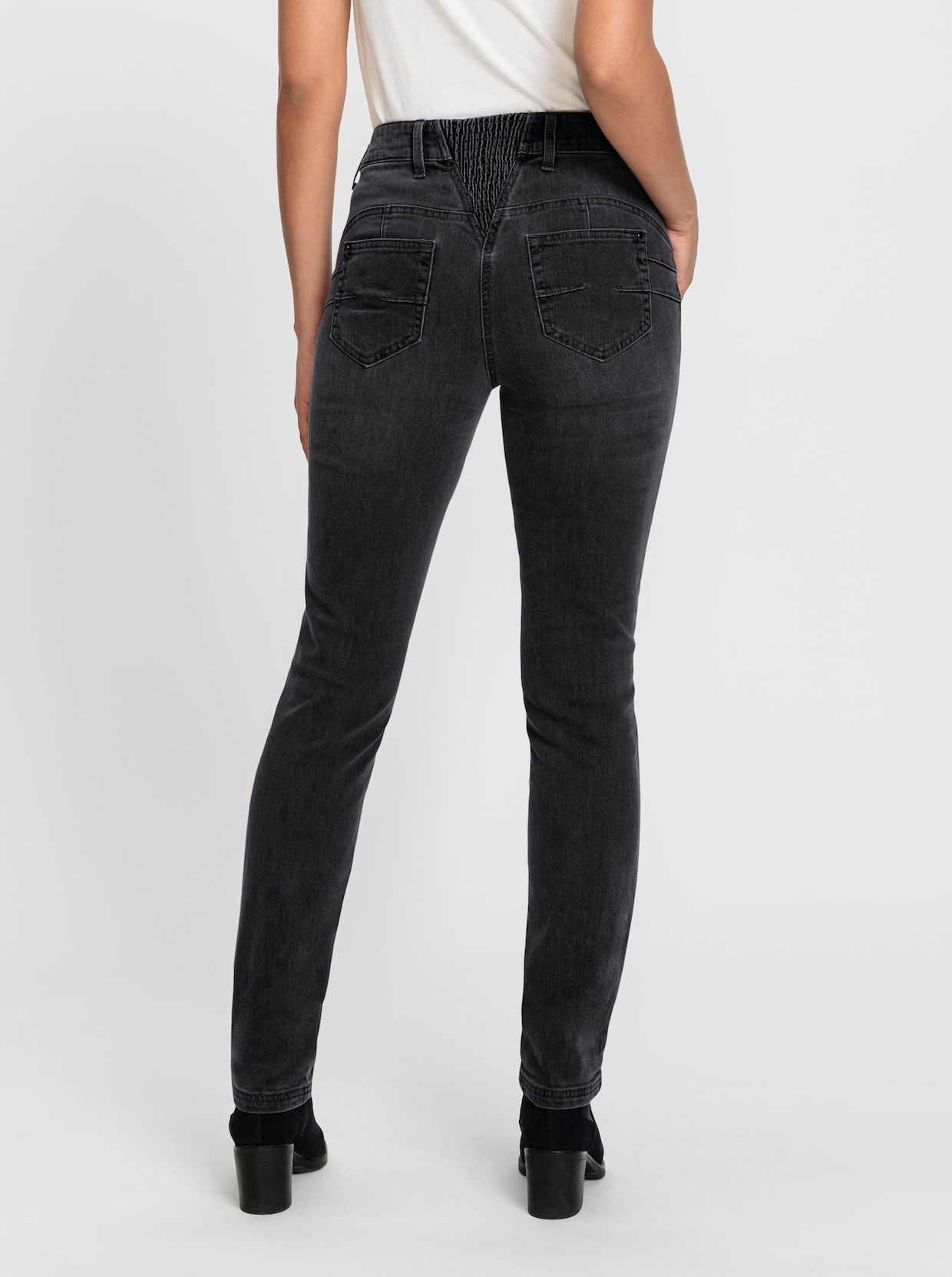 Thermo-Jeans - black-denim