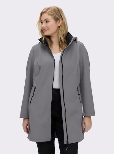 Softshelljacke - grau