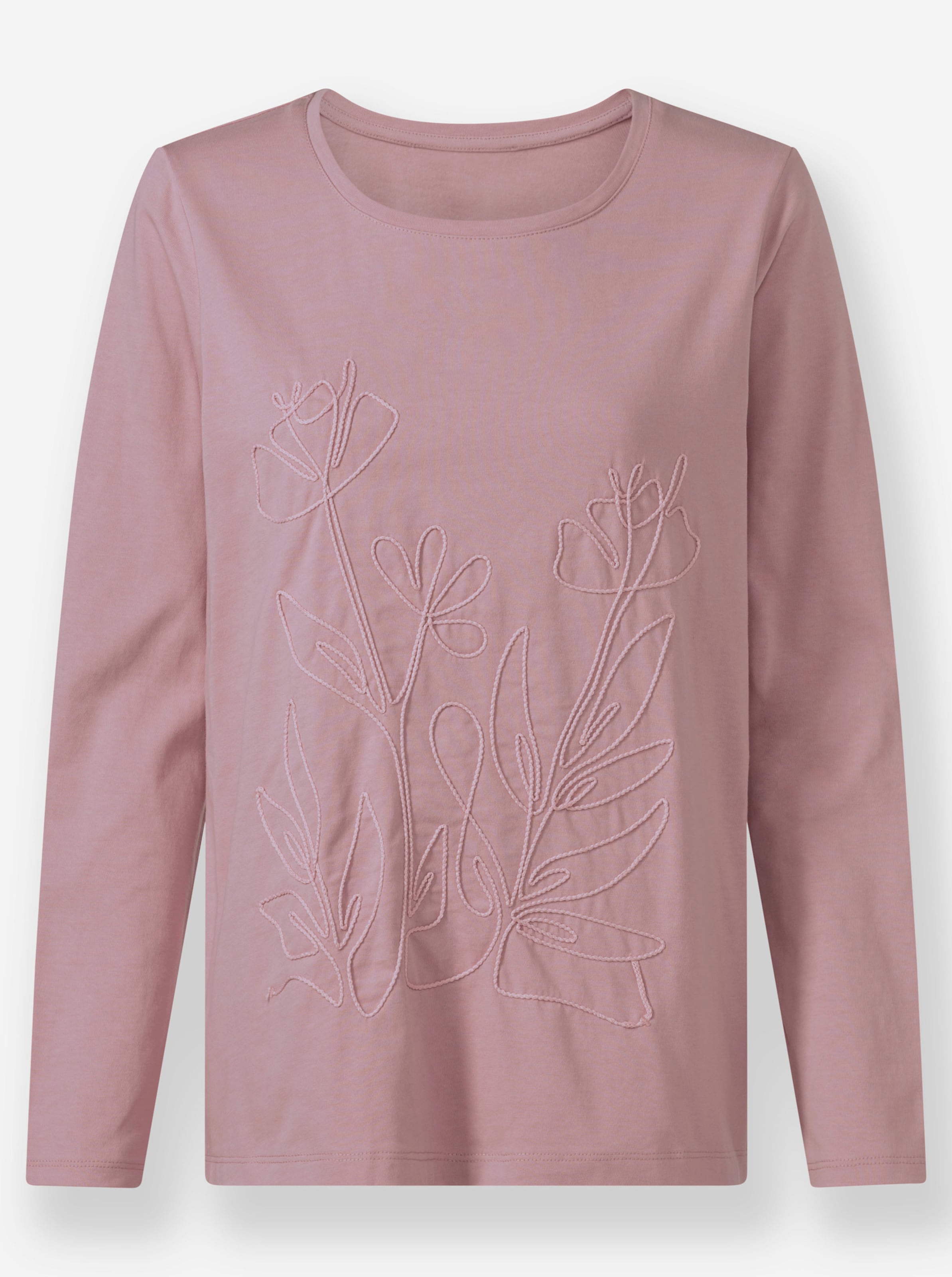 Sheego Damen Hortensie Rundhalsshirt - Bild 2