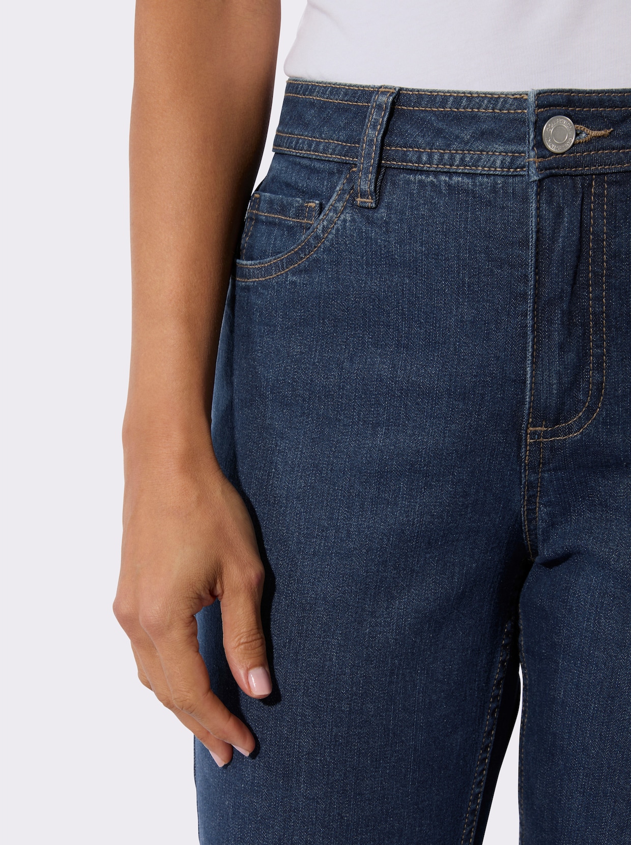 5-Pocket-Jeans - blue-stone-washed