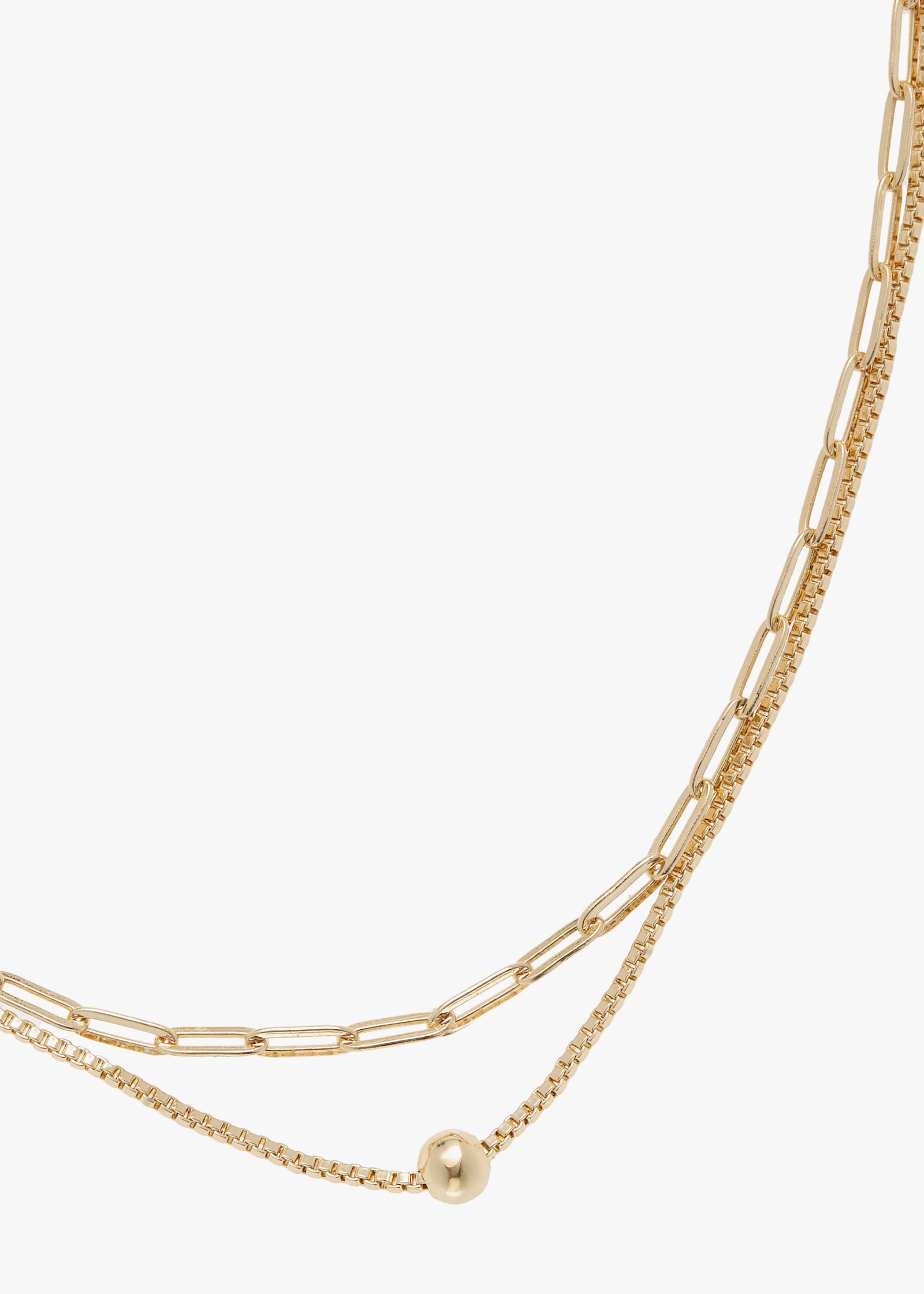 LASCANA Edelstahlkette - goldfarben