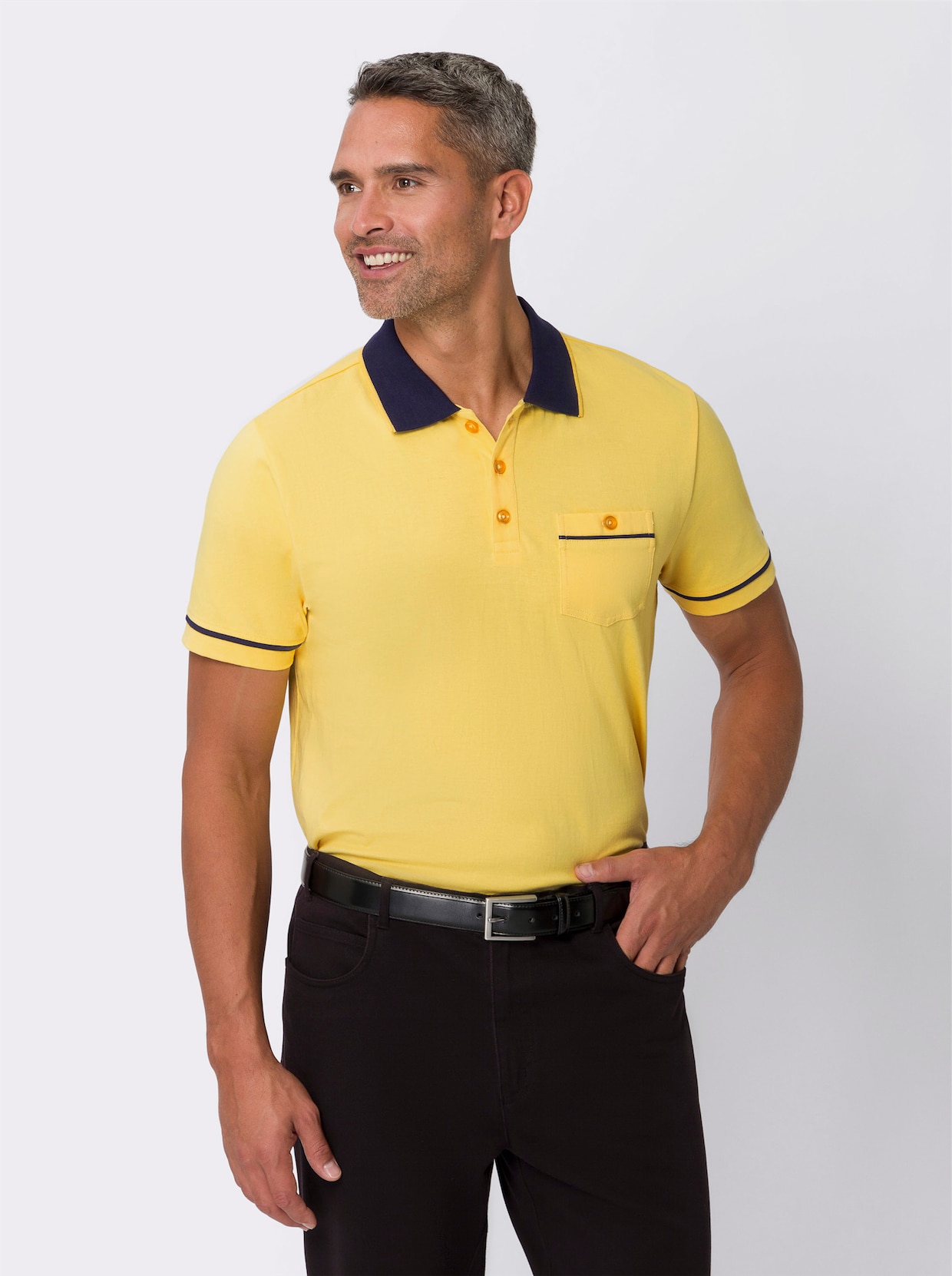 Poloshirt - gelb