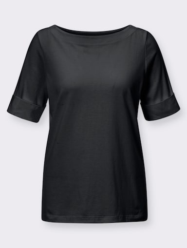 Kurzarmshirt - schwarz