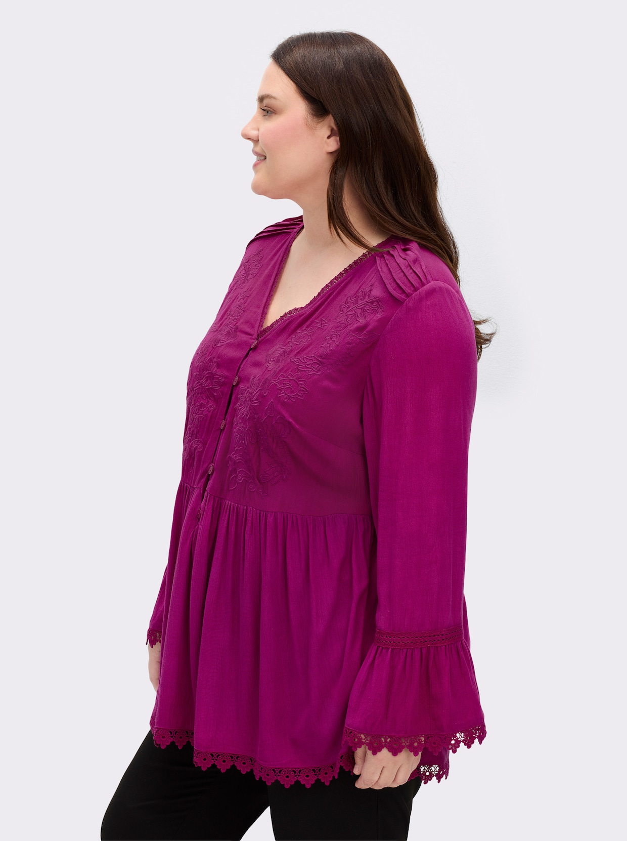 sheego by Joe Browns Tunika - magenta