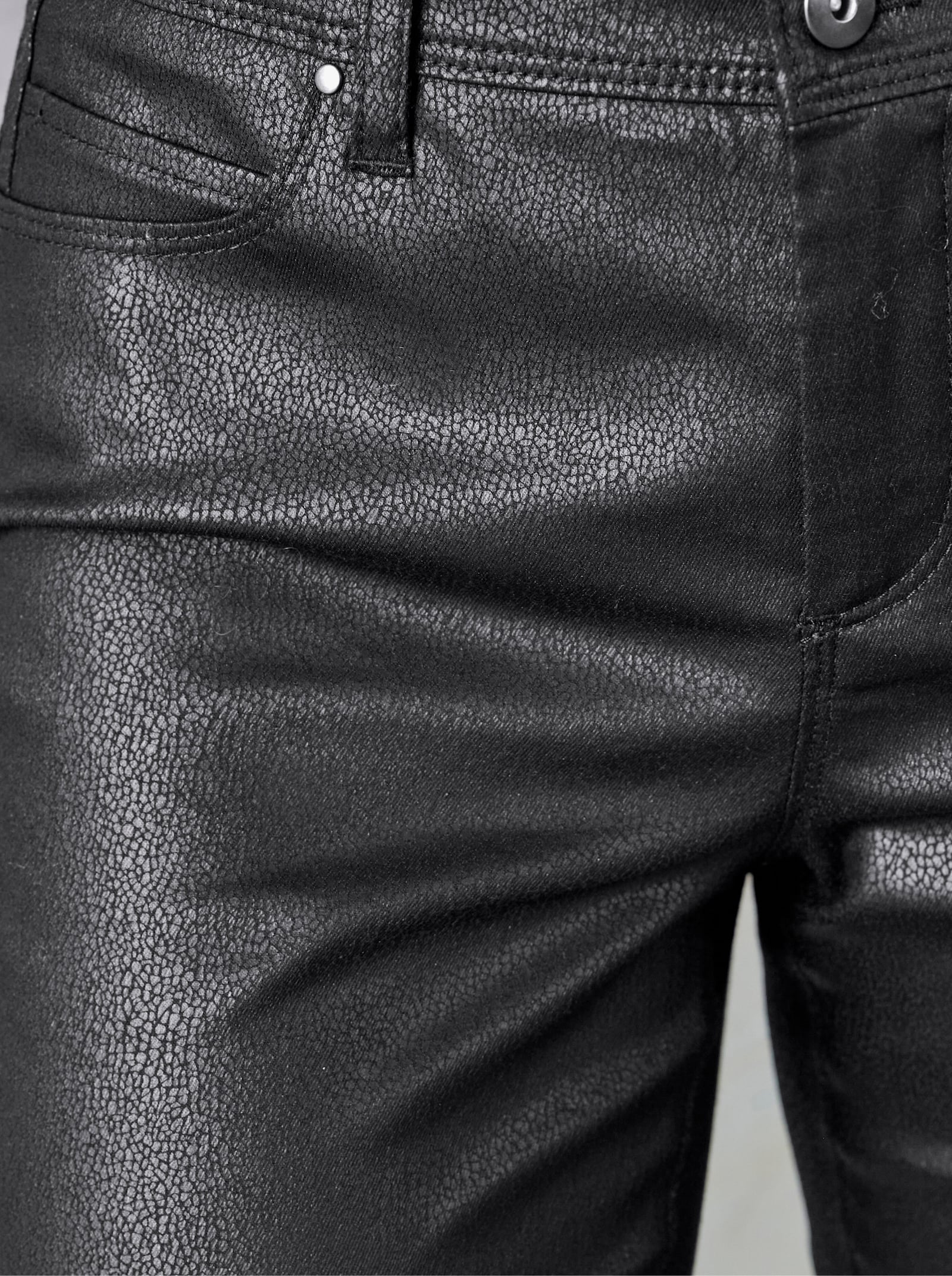 heine Pantalons en synthétique - noir