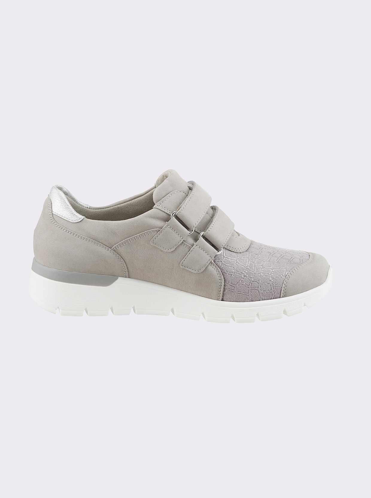 Waldläufer Klittenbandschoen - taupe