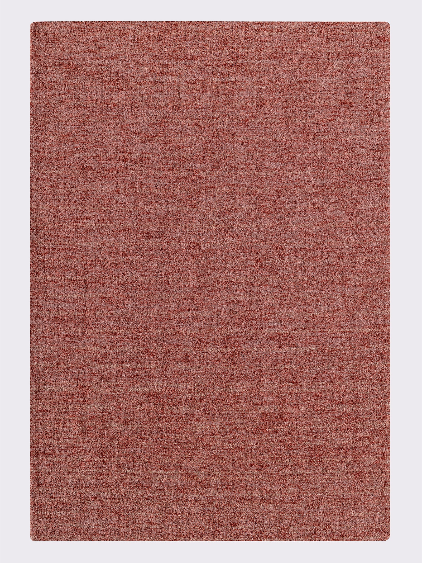 heine home Teppich - rot-rosa-meliert