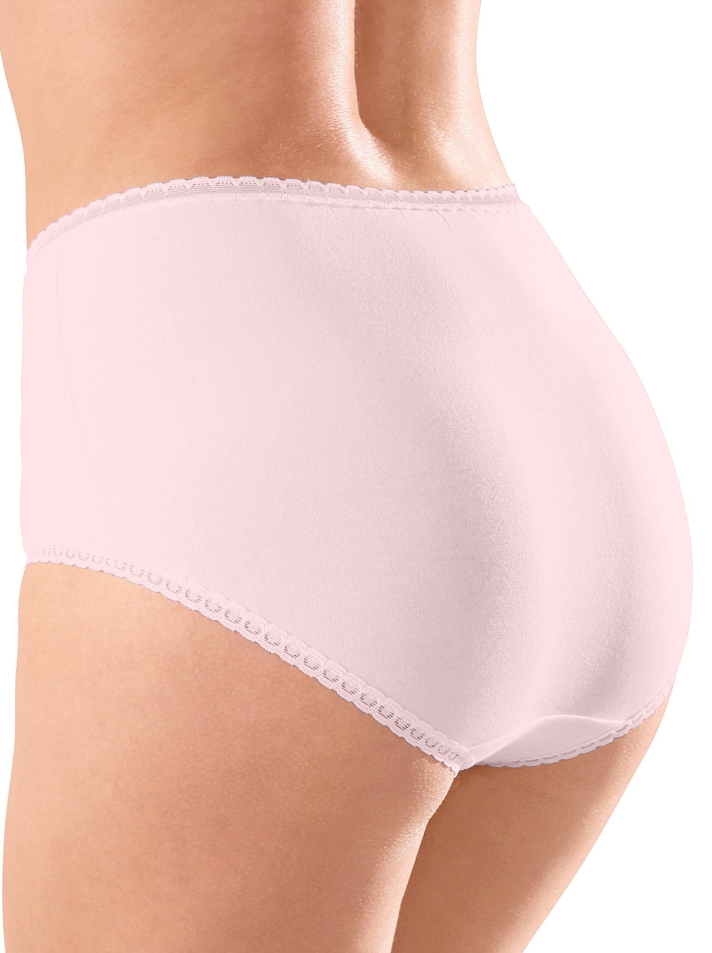 Taillenslip - weiß + farbig sortiert