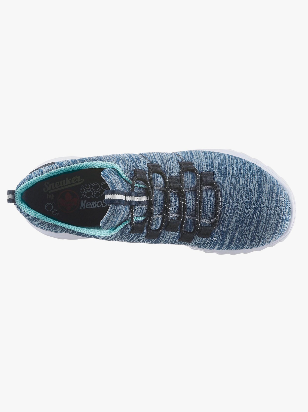 Rieker Sneaker - blau-meliert