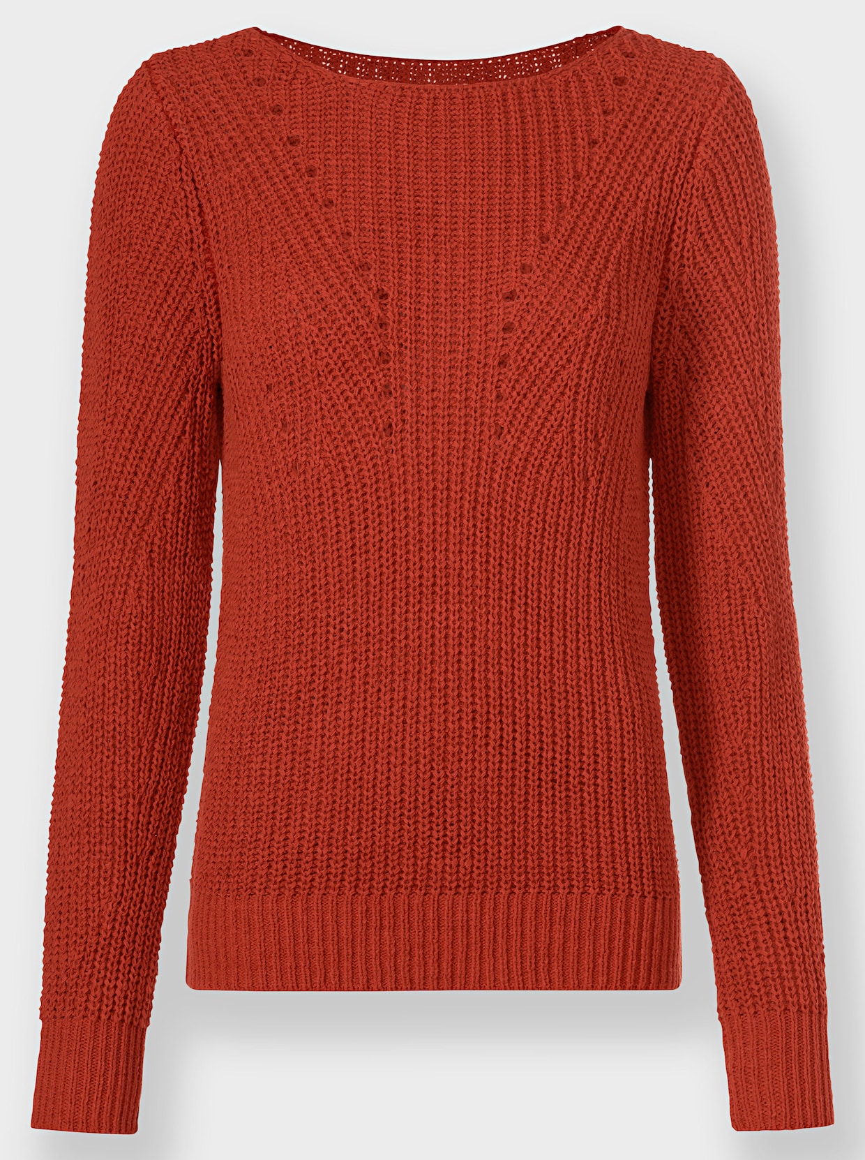 heine Pullover - roestrood