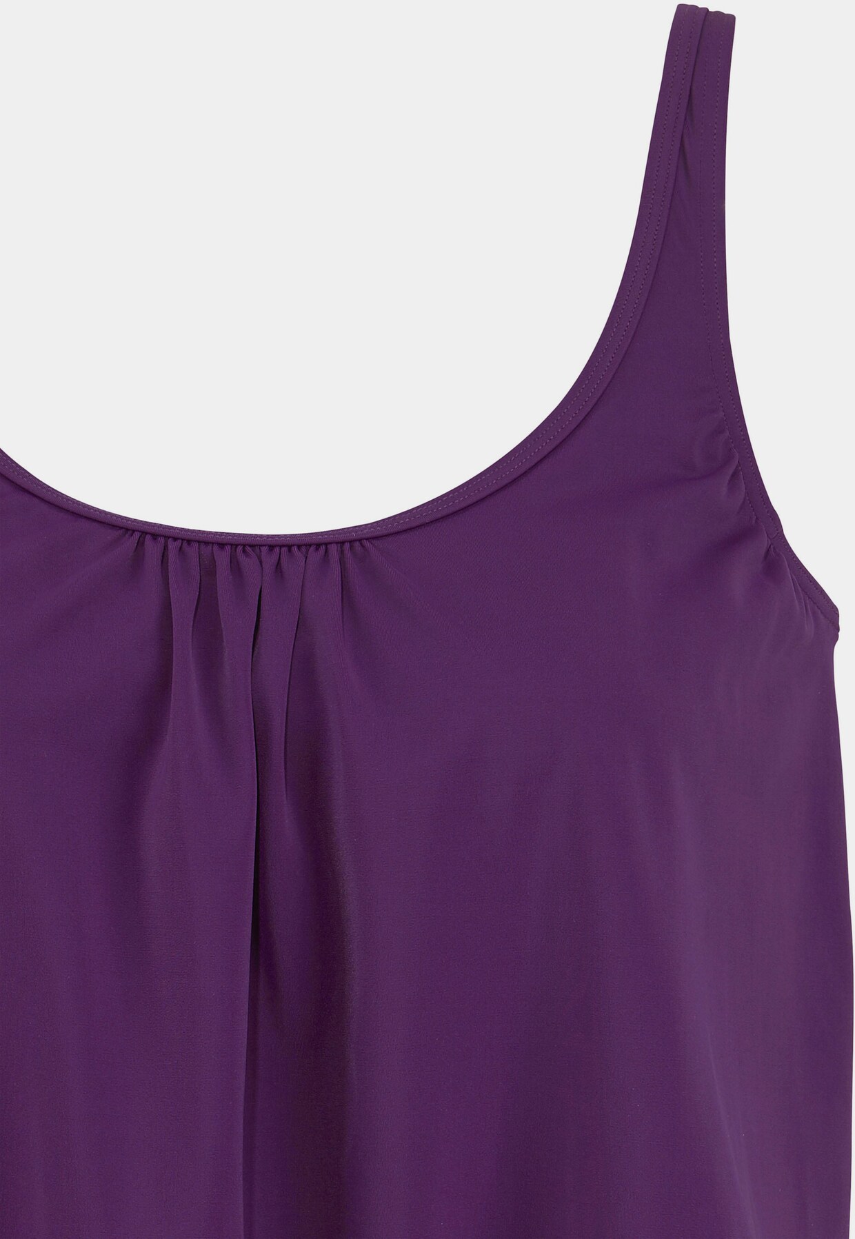 LASCANA Oversize-Tankini - aubergine