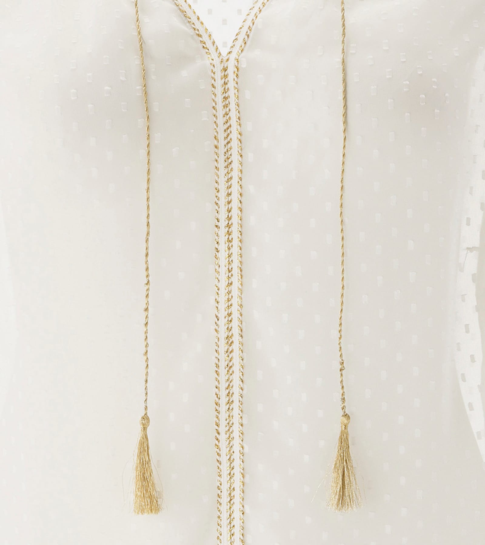 Aniston PLUS Schlupfbluse - weiß