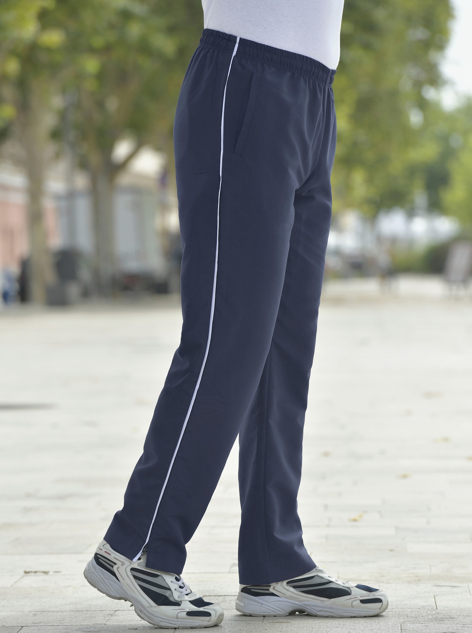 Catamaran Sports Freizeithose mit Reißverschluss bis zur Hüfte - marine