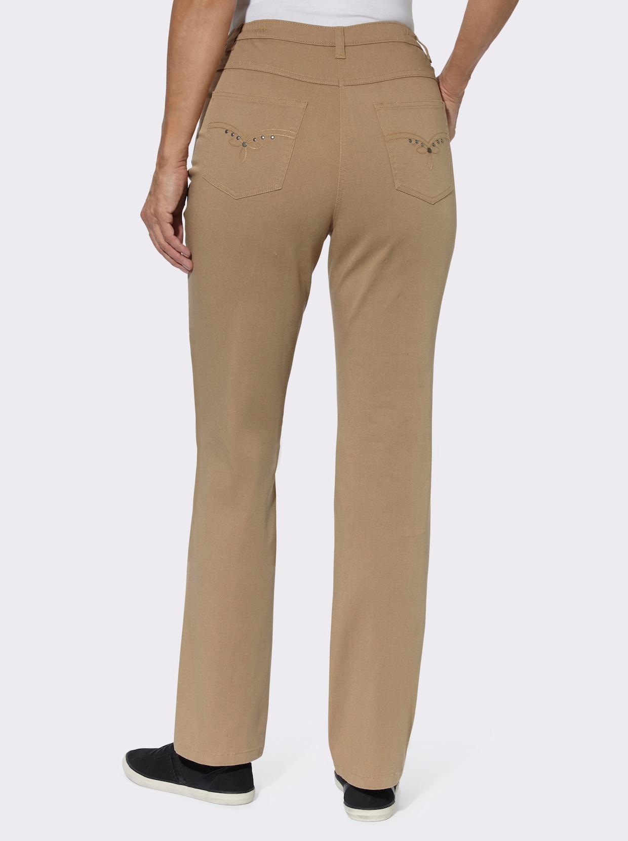 5-Pocket-Jeans - camel