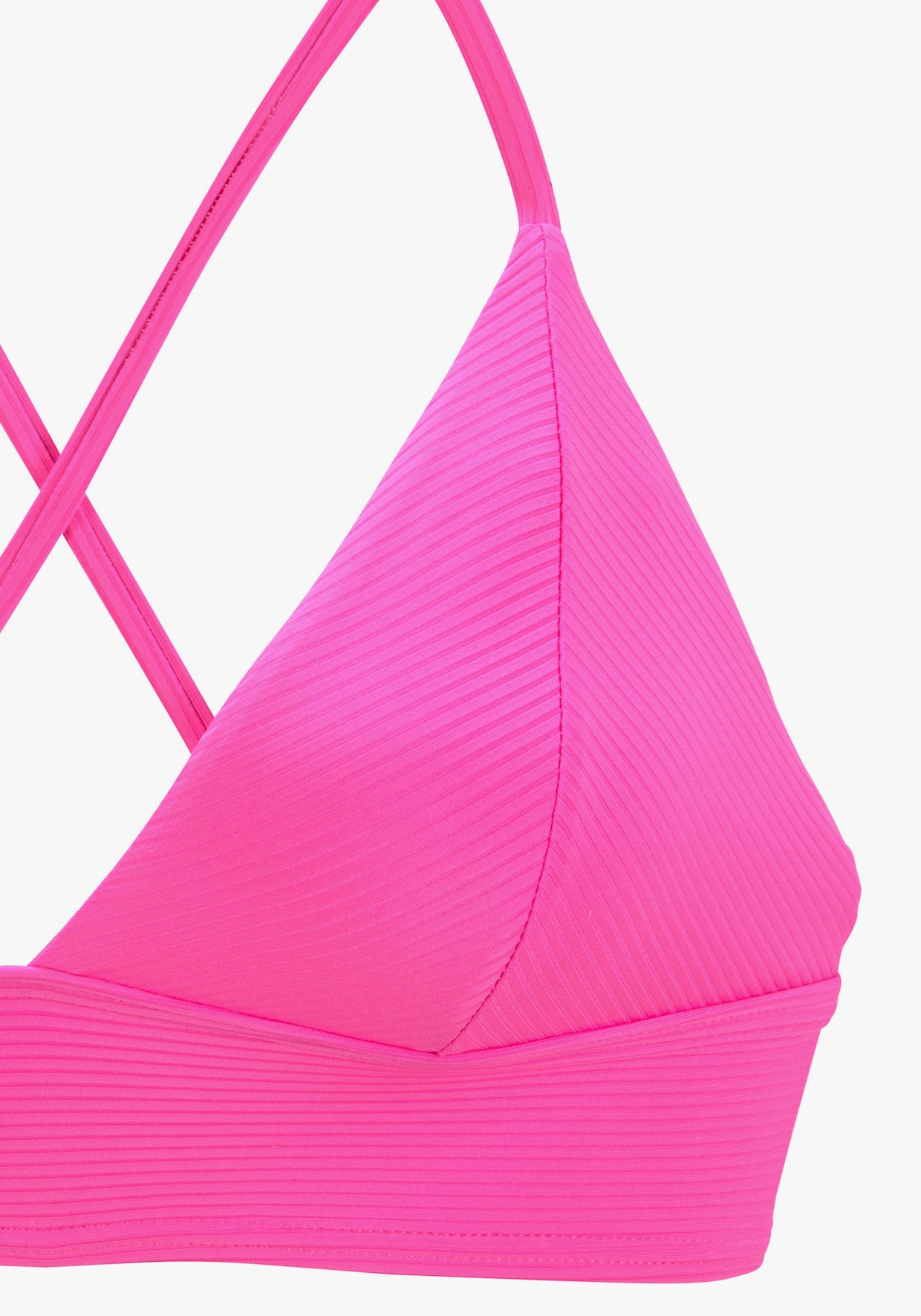 Venice Beach Haut de bikini triangle - fuchsia