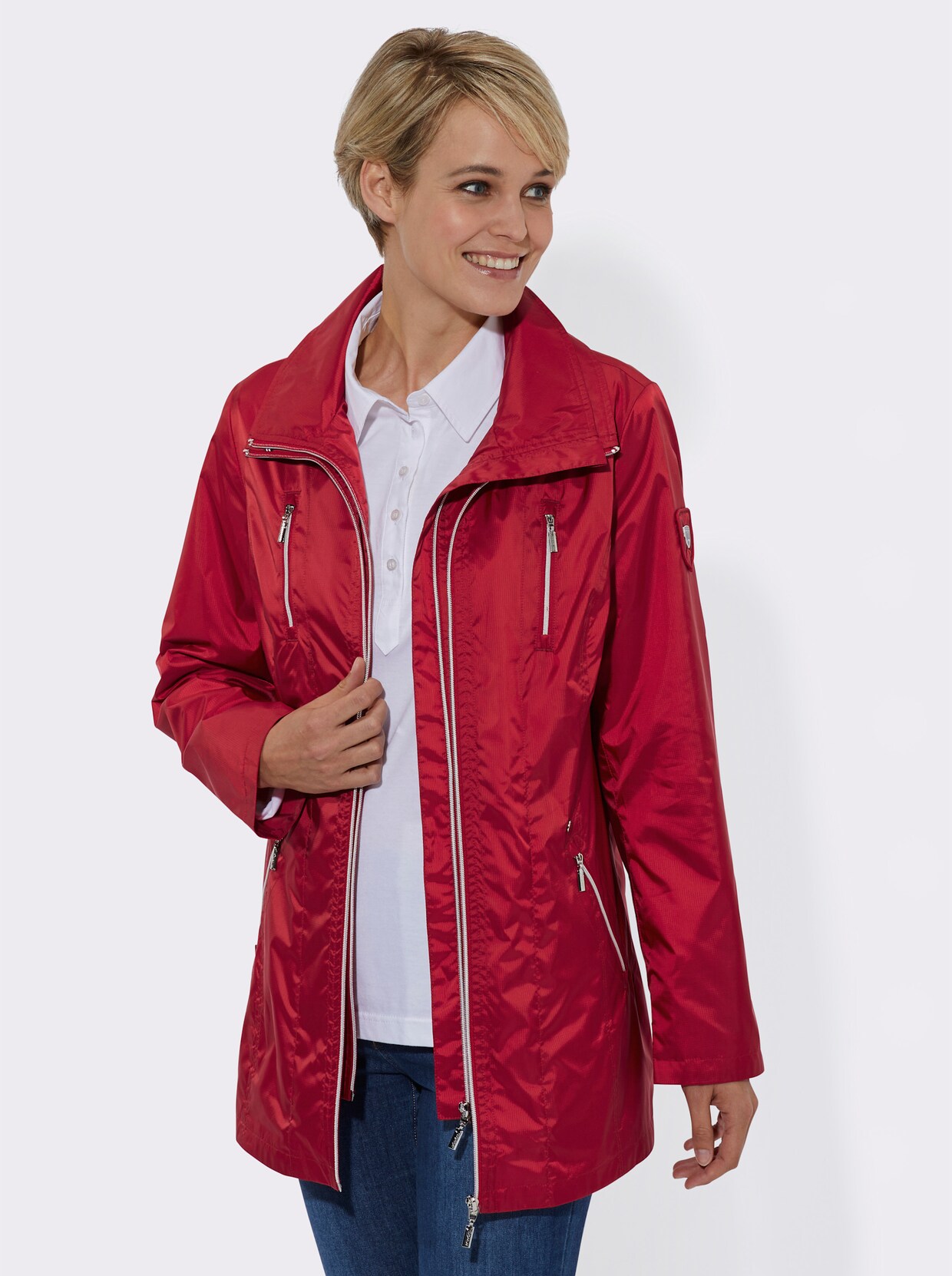 Übergangsjacke - rot