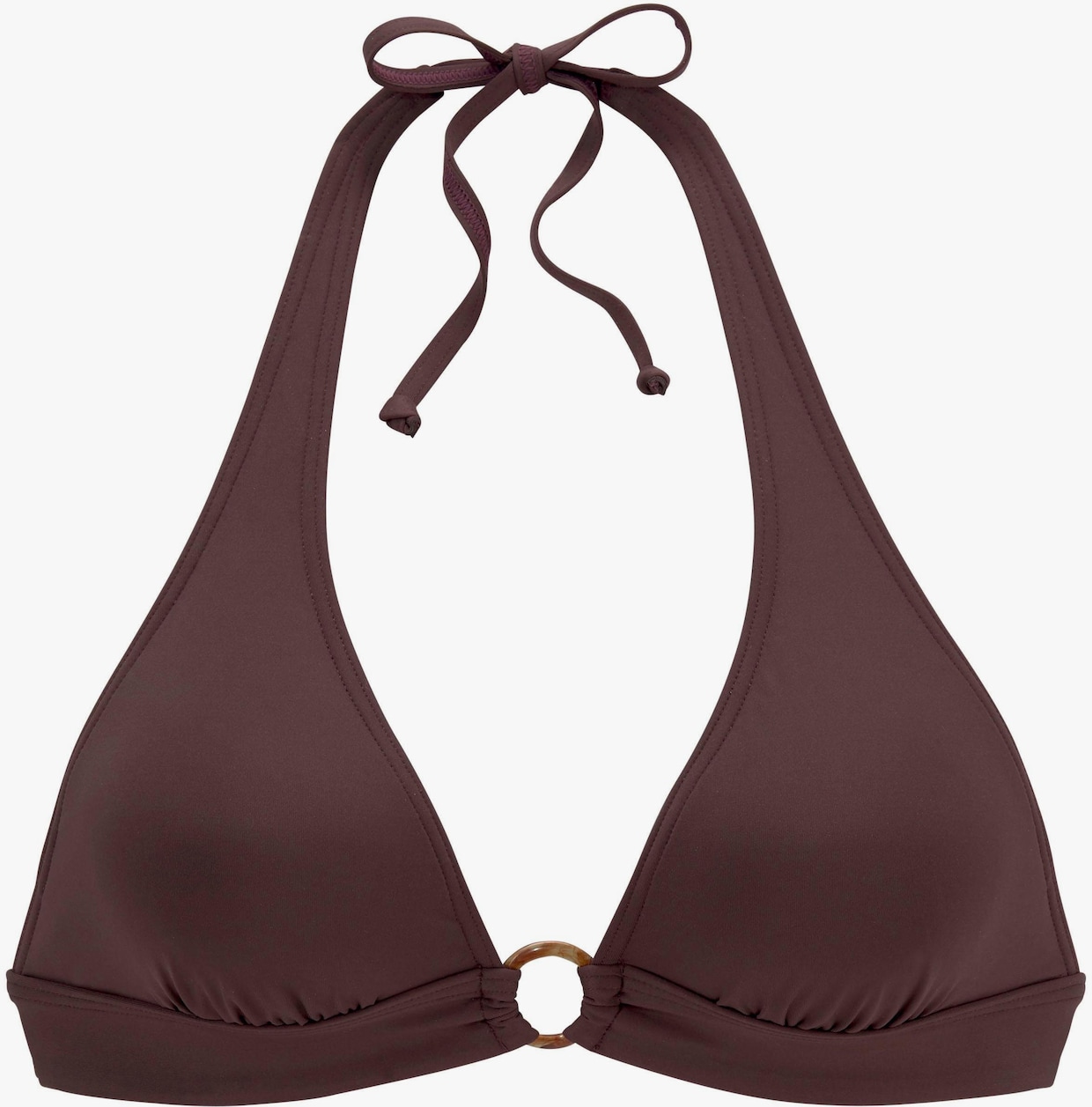 s.Oliver Triangel-Bikini-Top - braun