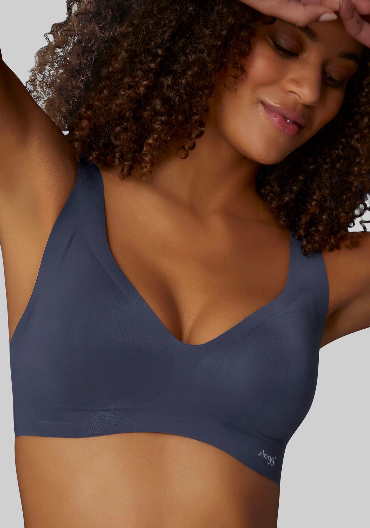 Sloggi Soutien-gorge Bralette - bleu marine
