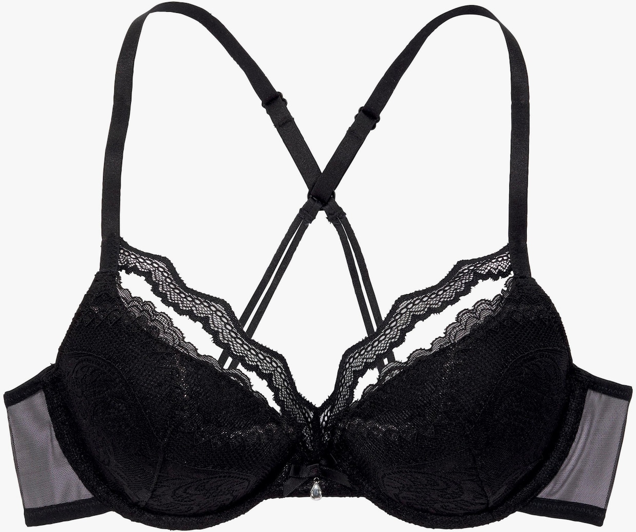 petite fleur gold Soutien-gorge push-up - noir