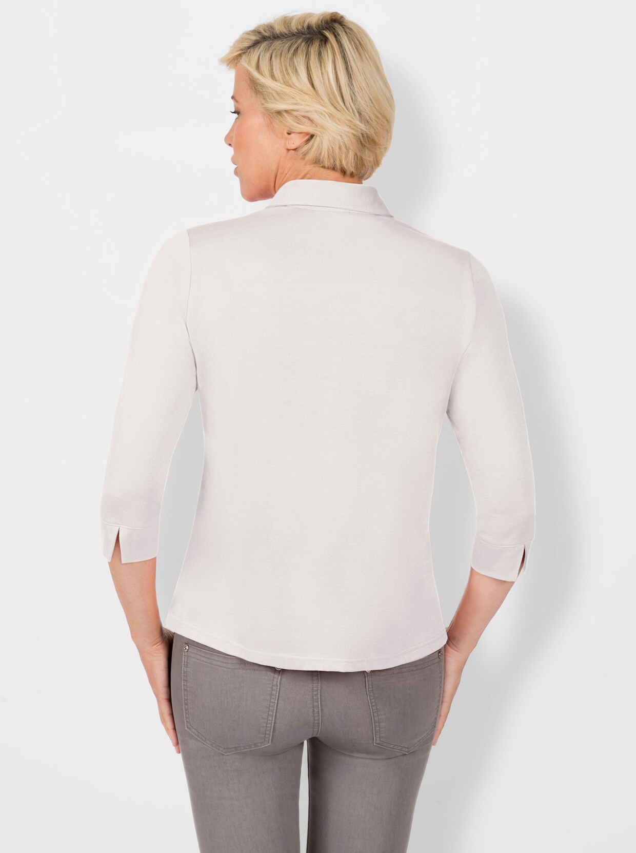 Poloshirt - ecru