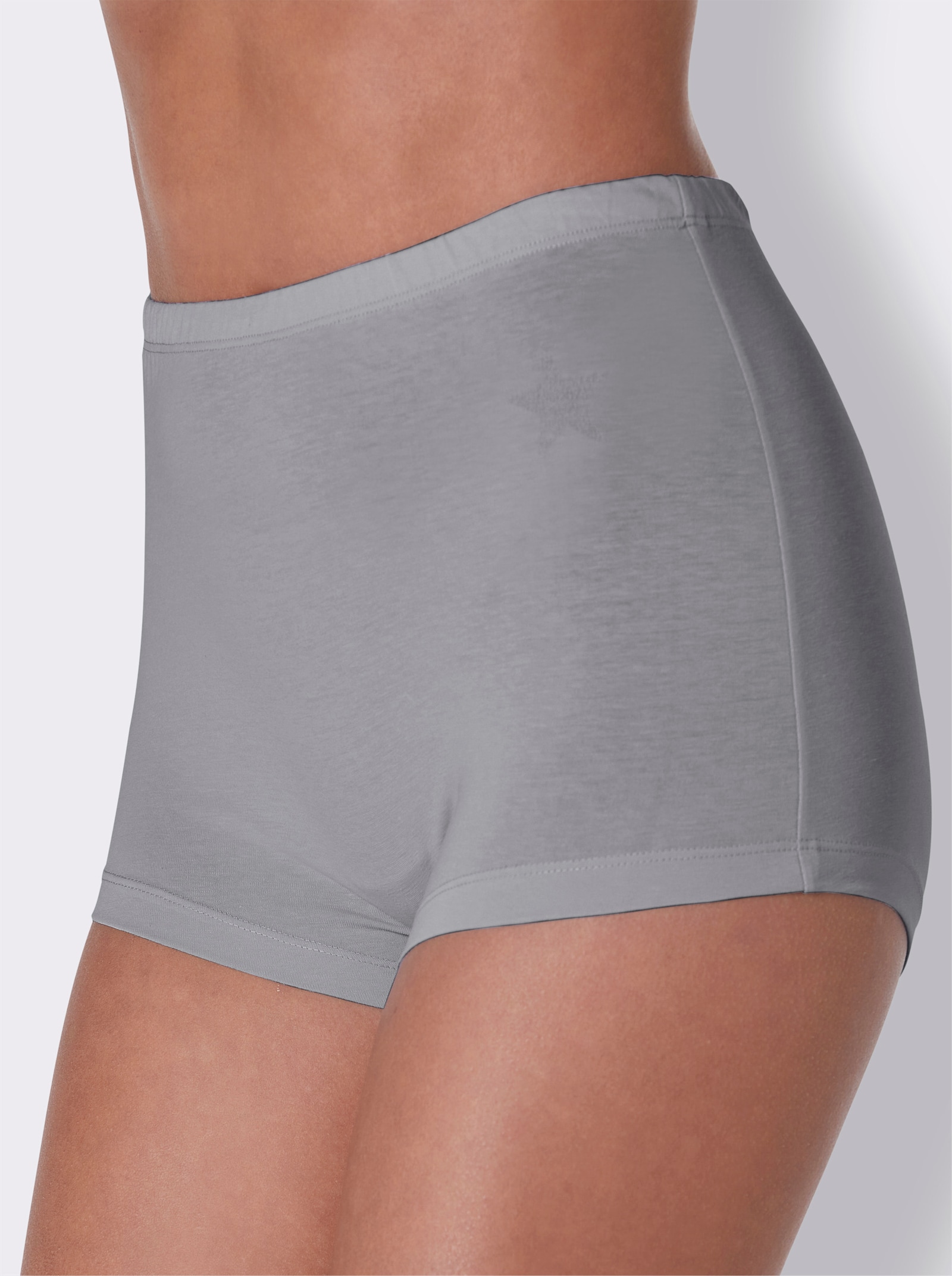 Hipster met sterretjesprint opzij voor - orchidee + lichtblauw + lichtgrijs