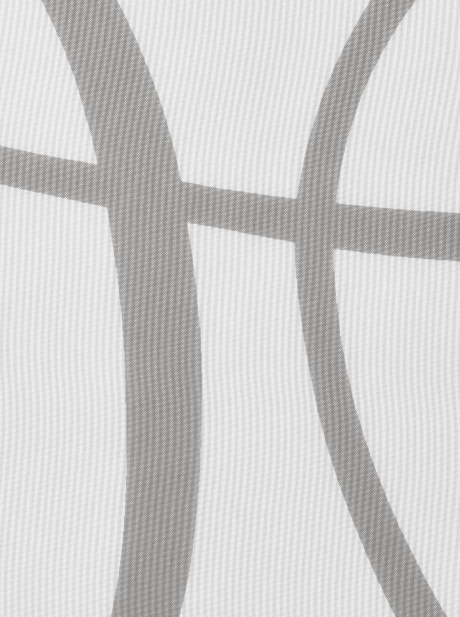 heine home Dekorační záclona - bílá-šedá