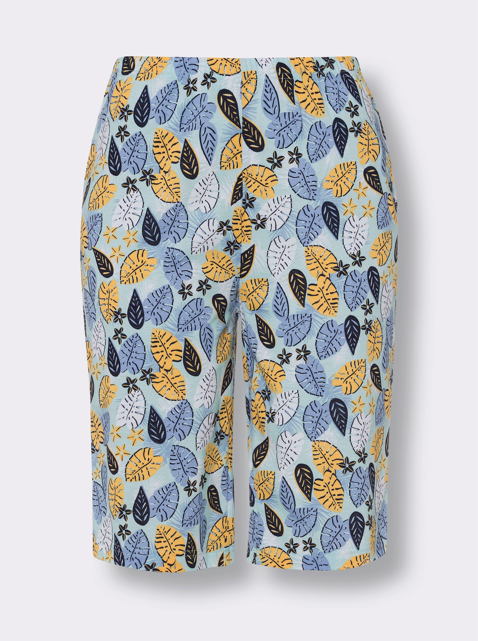 Shorty mit schmalen Trägern - himmelblau