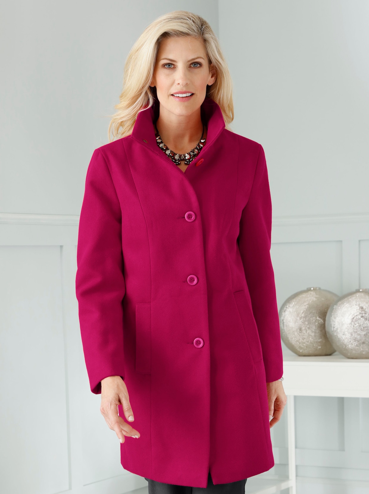 Bengalinhose mit Zierreißverschlüssen - schwarz