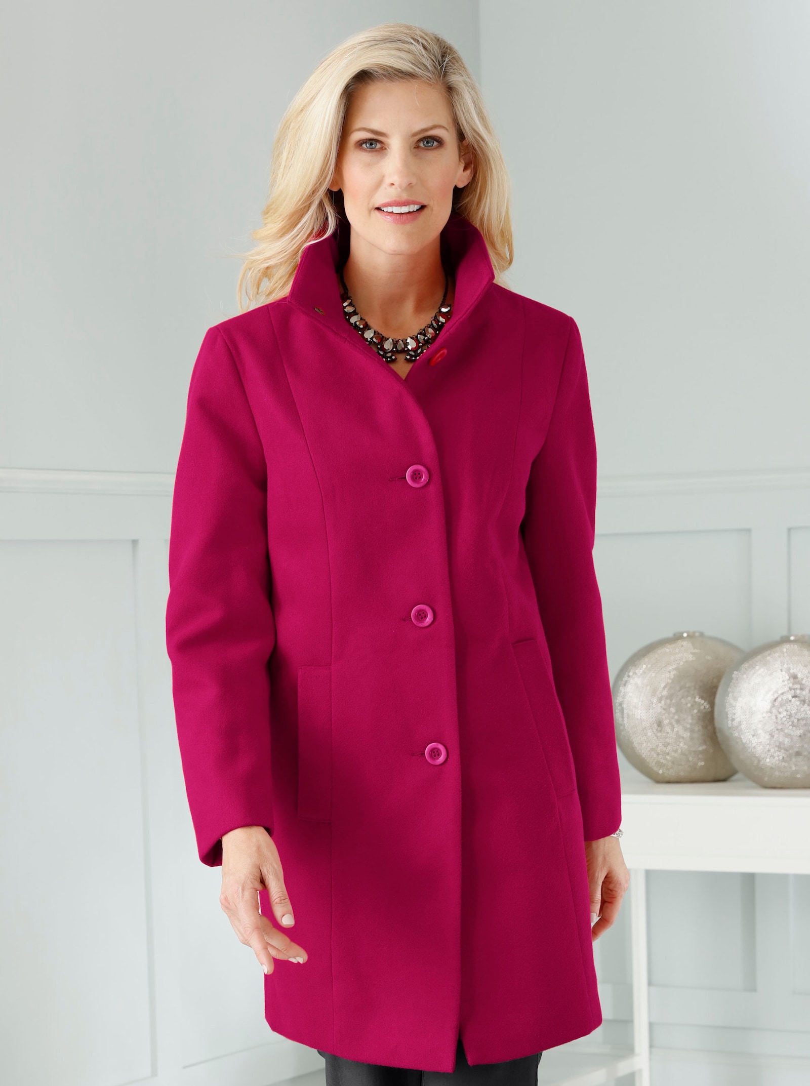 Bengalinhose mit Zierreißverschlüssen - schwarz