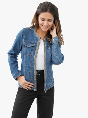 Jeans-Jacke - blue-bleached