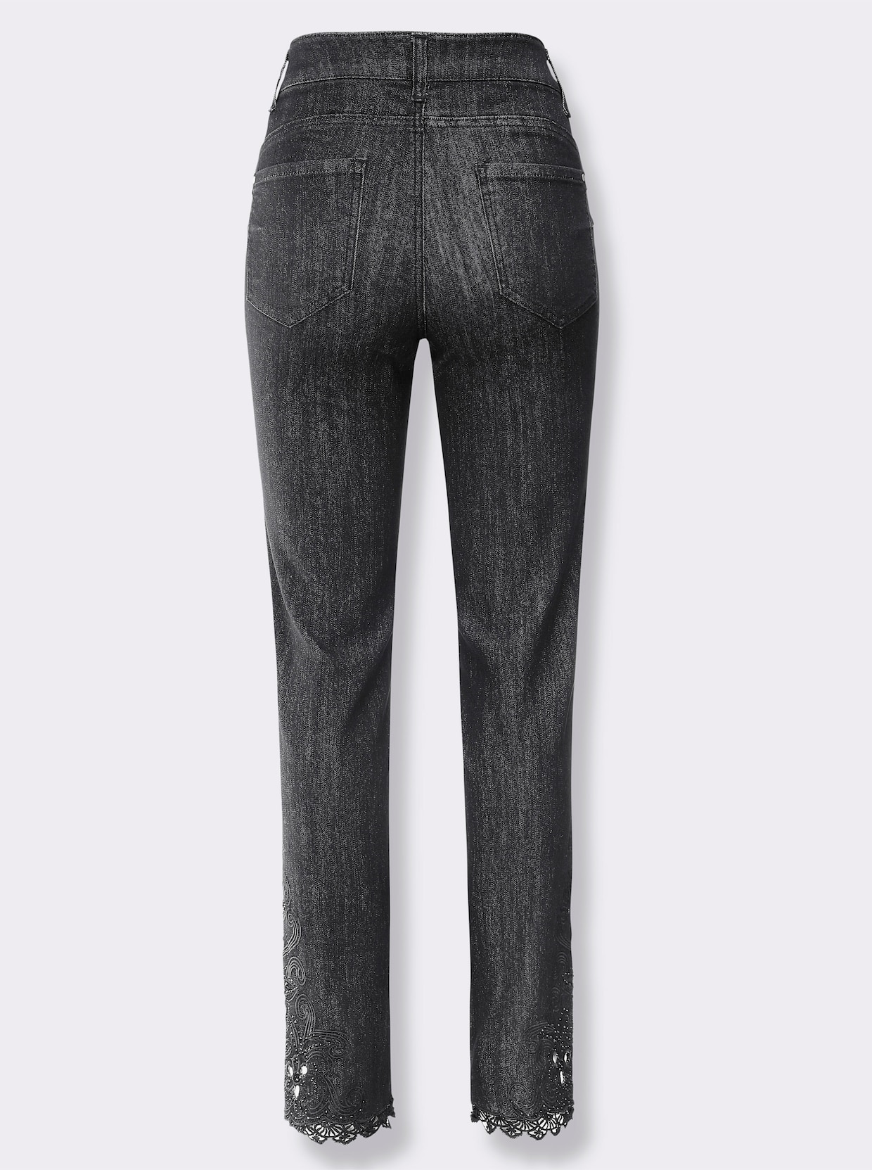 jeans - black denim