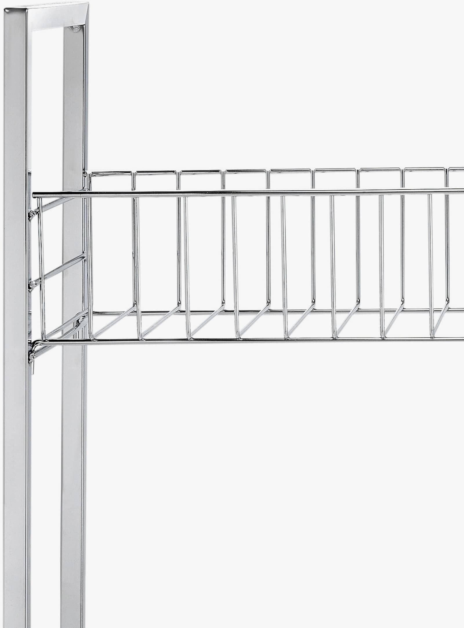 heine home Chariot de rangement - couleur argent