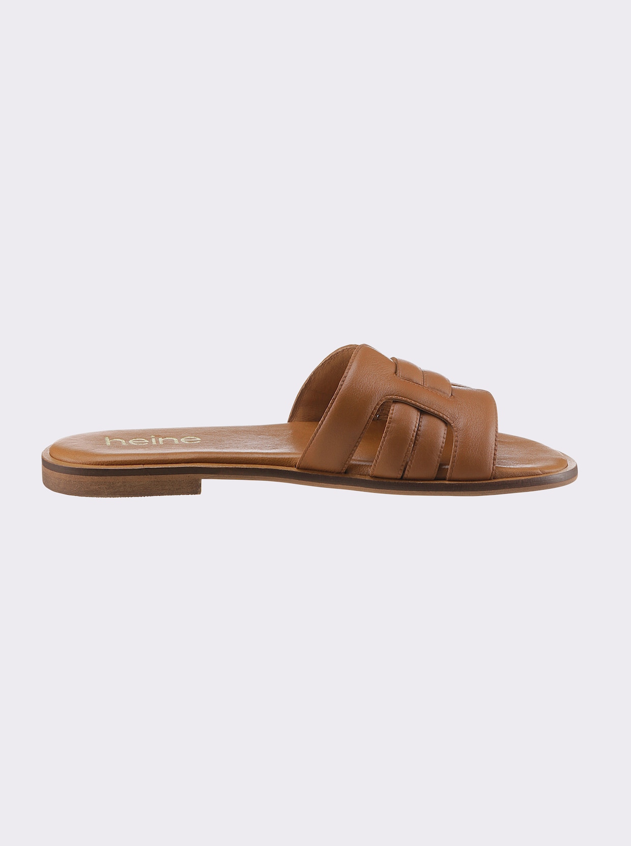 heine Slippers - cognac