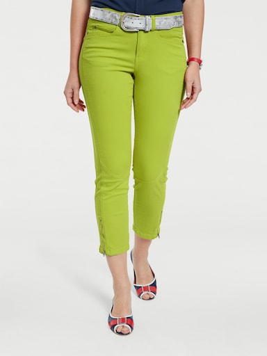 heine Pantalon skinny - vert kiwi